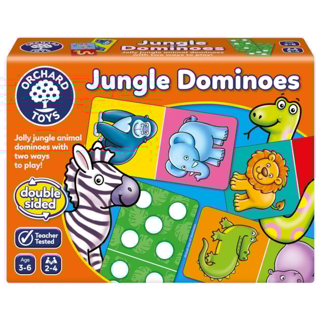 Jungle Dominoes Game