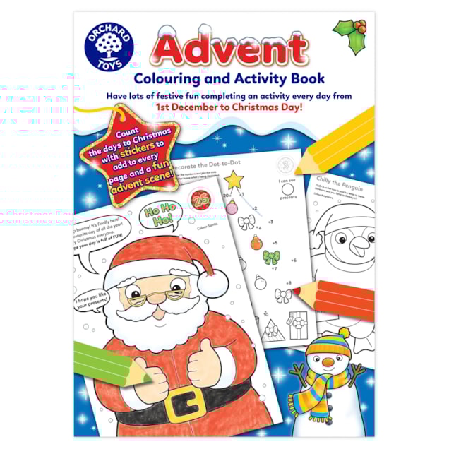 Advent Colouring and Activity Book