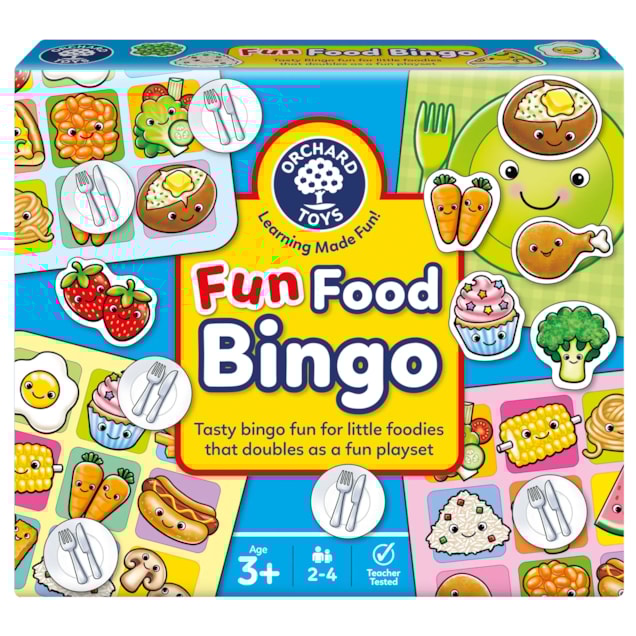Fun Food Bingo Game