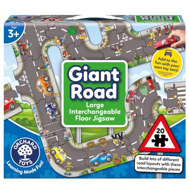 Giant Road Jigsaw Puzzle