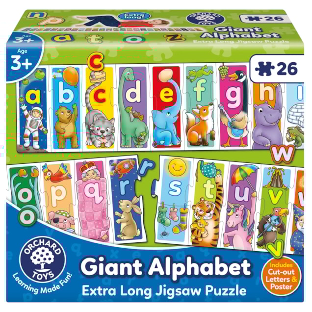 Giant Alphabet Jigsaw Puzzle Giant Alphabet Jigsaw Puzzle