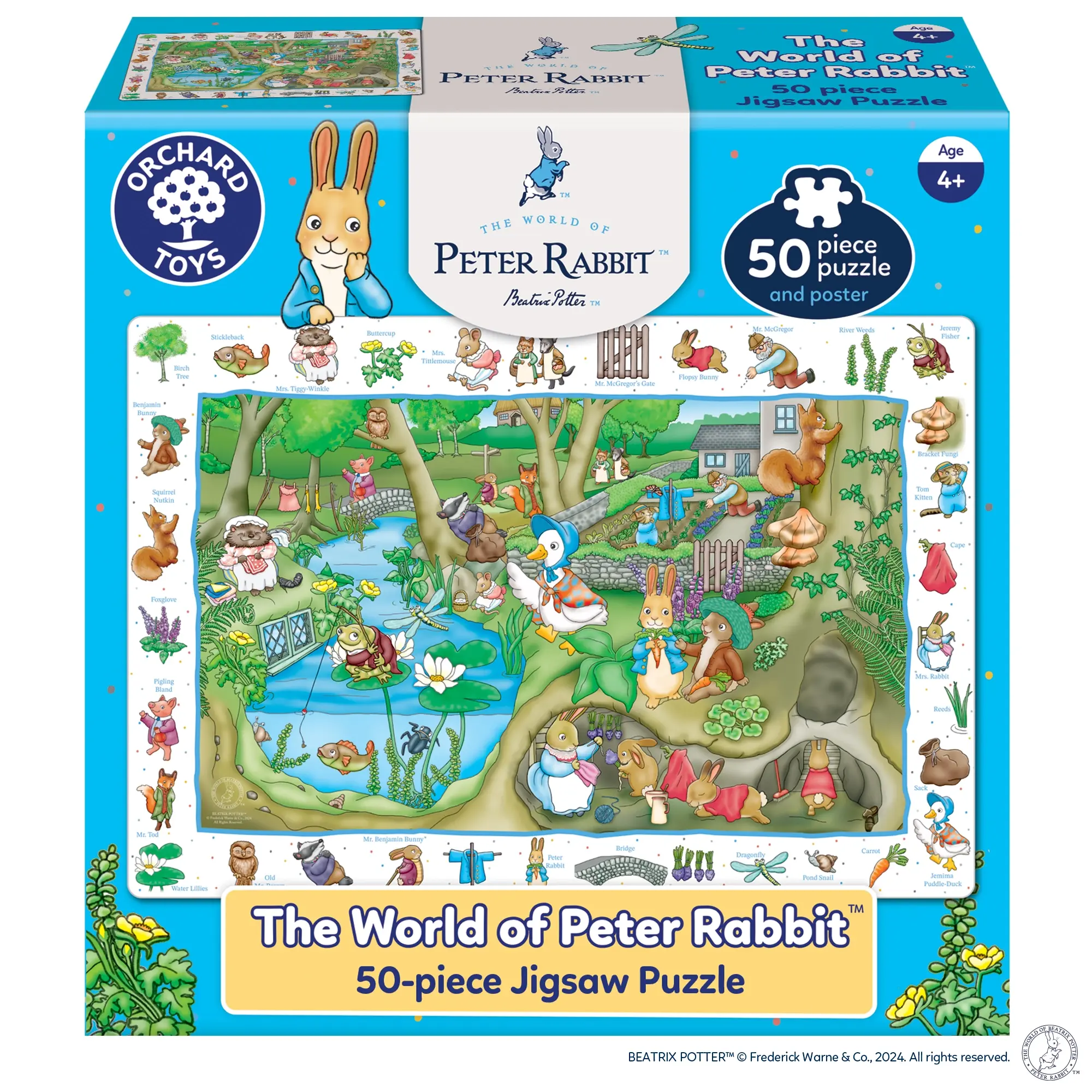 Orchard Toys Puzzle Impara A Contare 1-20 Per Bambini 3+ - 20 Puzzle Da 2 Pezzi