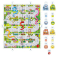 My First Snakes And Ladders Game Misplaced Pieces My First Snakes And Ladders Game Misplaced Pieces