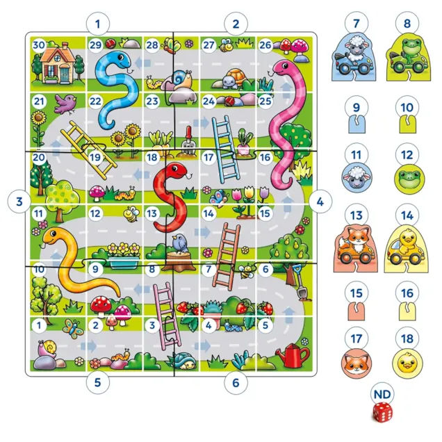 My First Snakes And Ladders Game