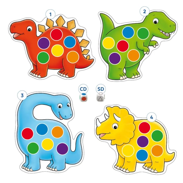 Dotty Dinosaurs Game Misplaced Pieces