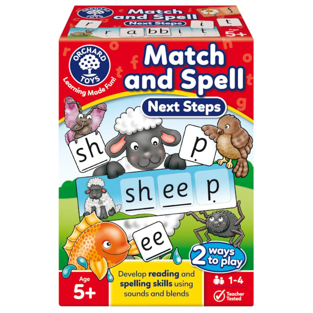 Match and Spell Next Steps Game