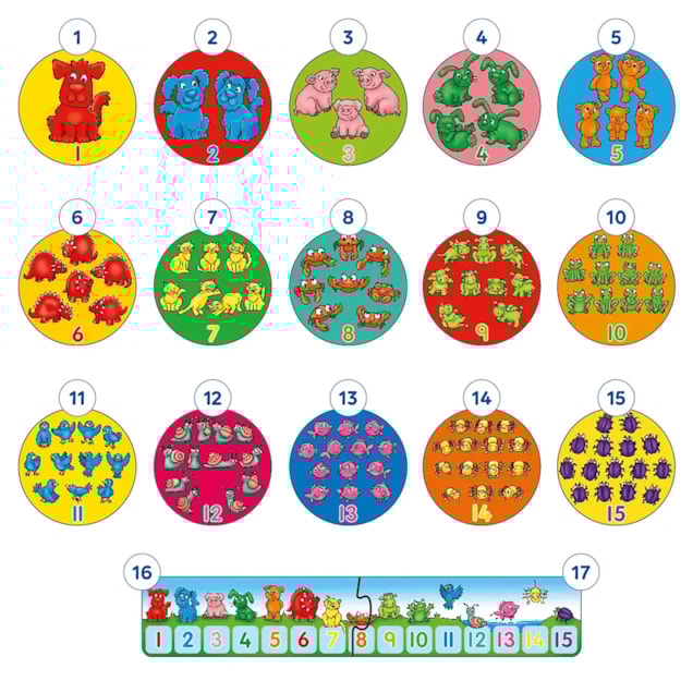 One Dog Ten Frogs Game Misplaced Pieces