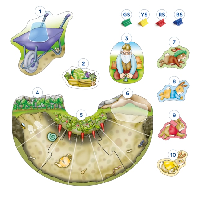 Peter Rabbit Rabbit Race Misplaced Pieces Peter Rabbit Rabbit Race Misplaced Pieces