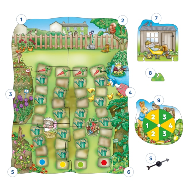 Peter Rabbit Don't Wake Mr. McGregor! Misplaced Pieces Peter Rabbit Don't Wake Mr. McGregor! Misplaced Pieces