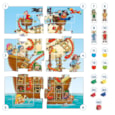 Pirate Snakes and Ladders & Ludo Board Game Misplaced Pieces