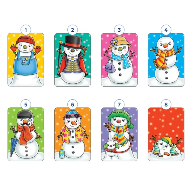 Snowman Snap Game Misplaced Pieces