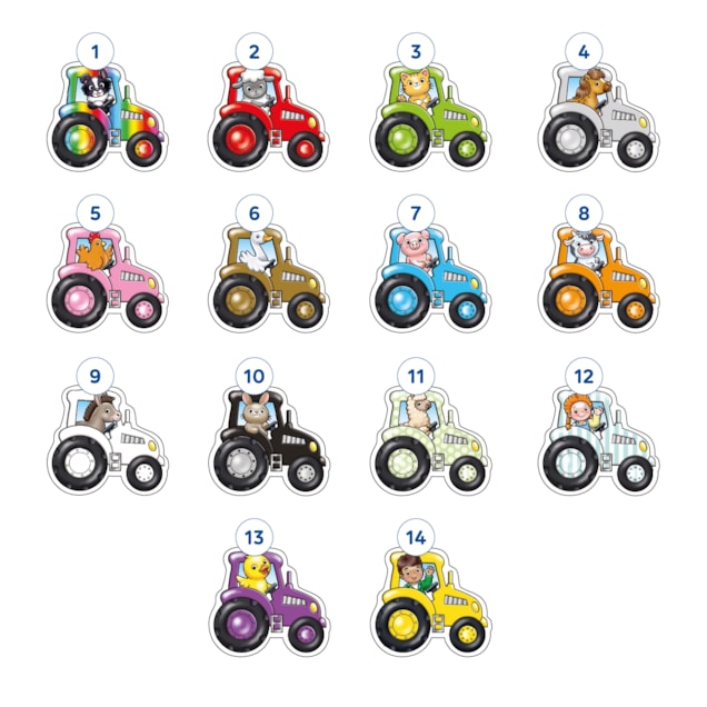 Tractor Tractor Game Misplaced Pieces Tractor Tractor Game Misplaced Pieces