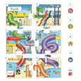 Water Chutes And Ladders Game Misplaced Pieces