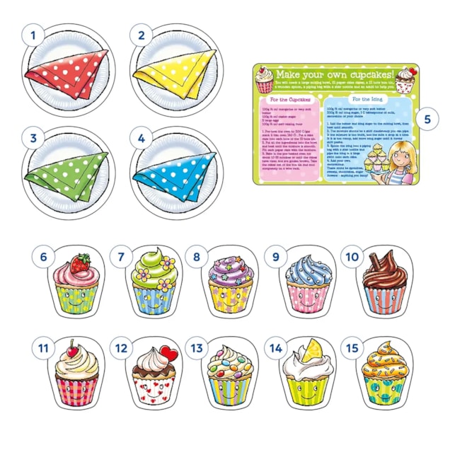 Where's My Cupcake Game Misplaced Pieces