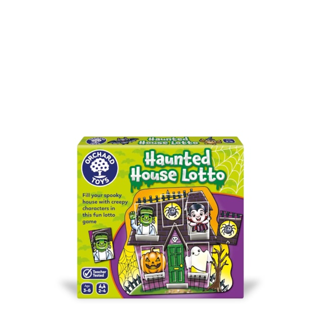 Haunted House Lotto Mini Game Haunted House Lotto halloween mini game