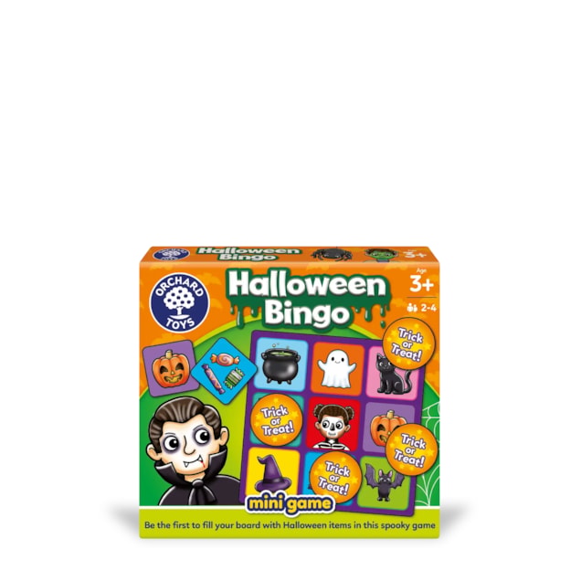 Halloween Bingo Mini Game Halloween Bingo lotto mini game