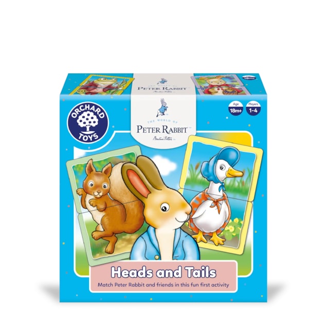 Peter Rabbit™ Heads and Tails Game Peter Rabbit matching first activity game