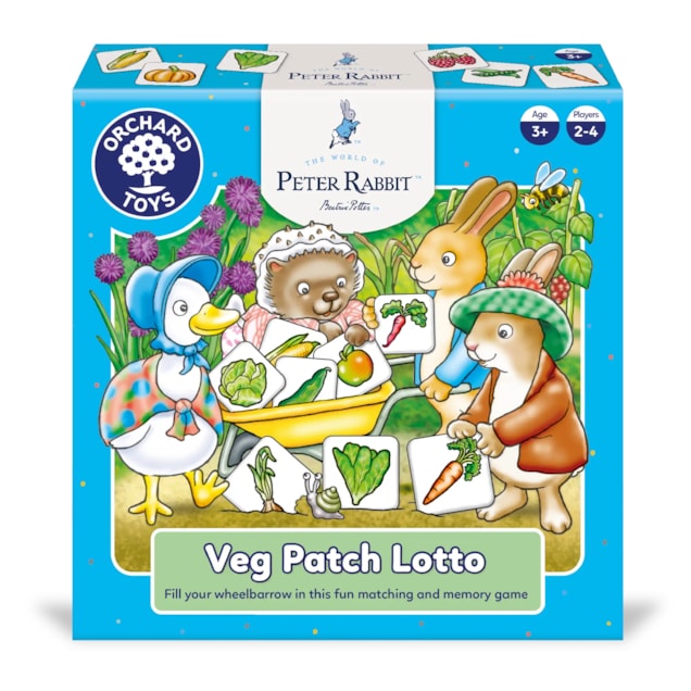 Peter Rabbit™ Veg Patch Lotto Game Peter Rabbit Veg Patch Lotto matching and memory game